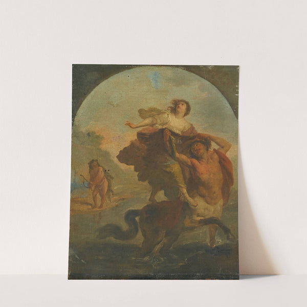 Hercules And Deianira by Roman School