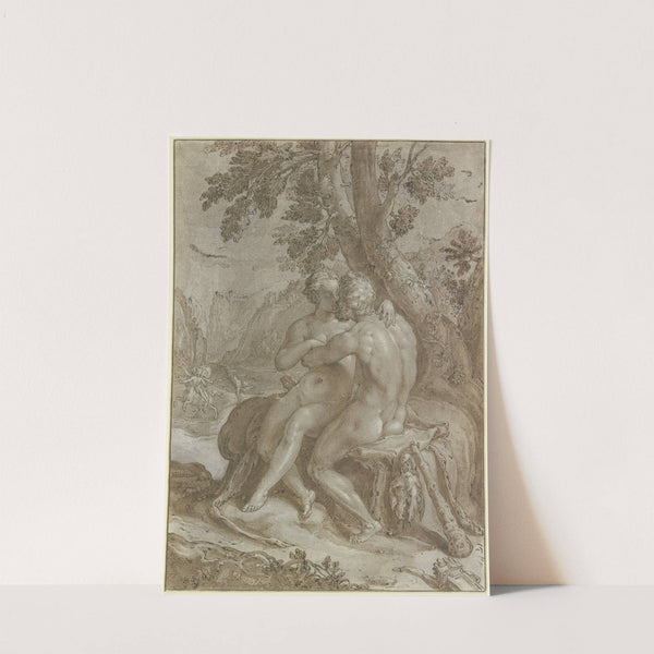 Hercules and Dejanira by Hendrick Goltzius