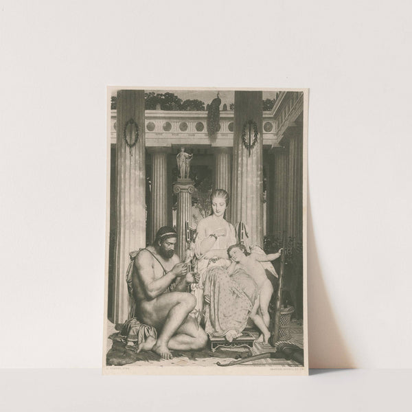 Hercules and Omphale (1883) by Charles Gleyre