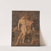 Hercules And Omphale by Anton Von Gegenbaur