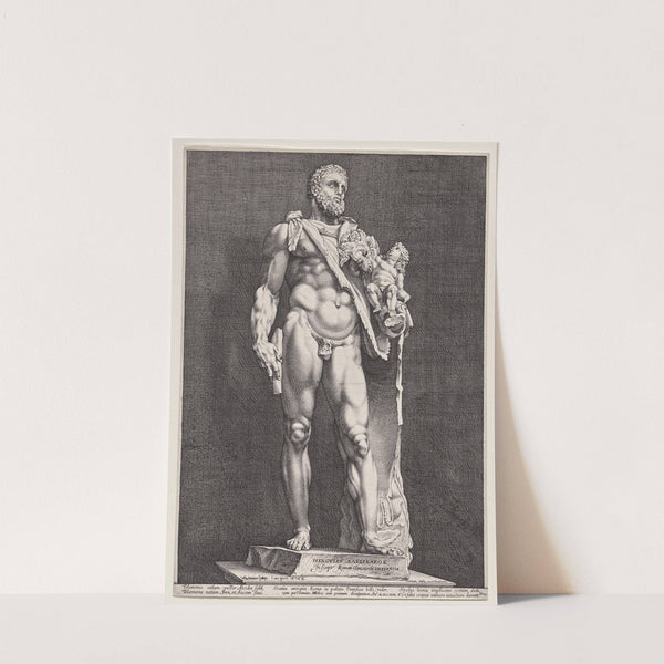 Hercules and Telephos (1592) by Hendrick Goltzius