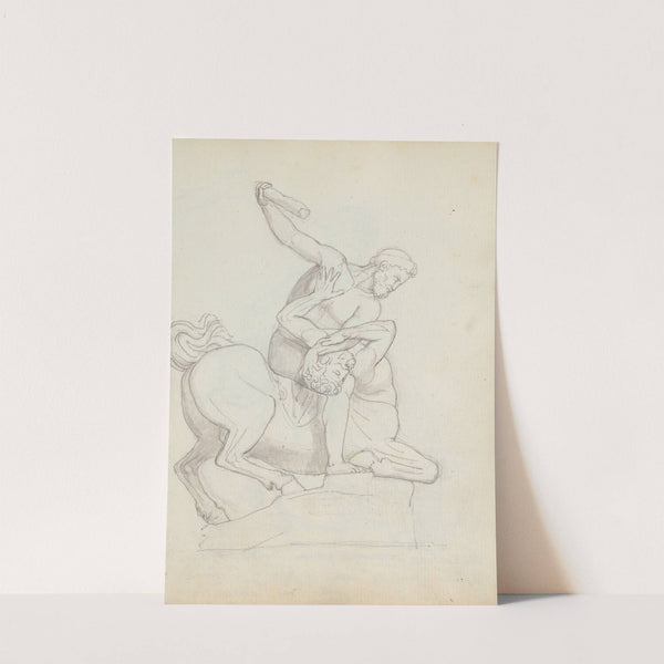 Hercules and the Centaur, Via de' Rondinelli, Florence by John Flaxman