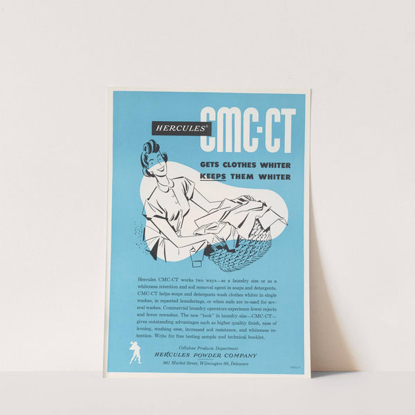 Hercules CMC-CT Gets Clothes Whiter, Keeps Them Whiter by Hercules Incorporated