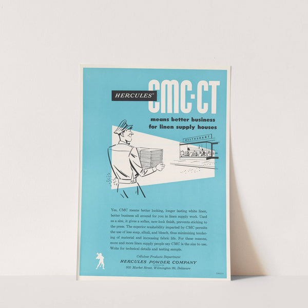 Hercules CMC-CT Means Better Business for Linen Supply Houses by Hercules Incorporated