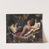 Hercules Kicking Faunus out of Omfale’s Bed (1607) by Abraham Janssens