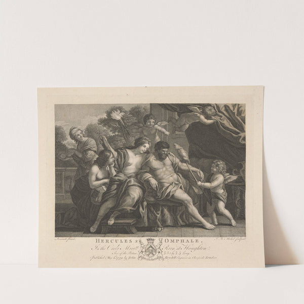 Hercules & Omphale (1779) by Jean-Baptiste Michel