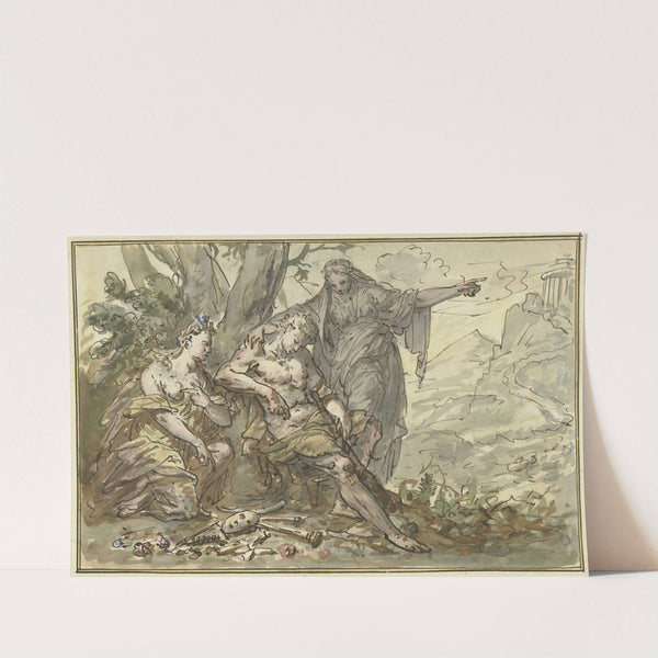 Hercules op de tweesprong by Elias van Nijmegen