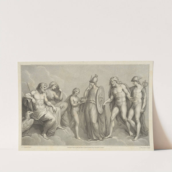 Hercules Presented To Jupiter And Juno (1788) by Giovanni Battista Cipriani