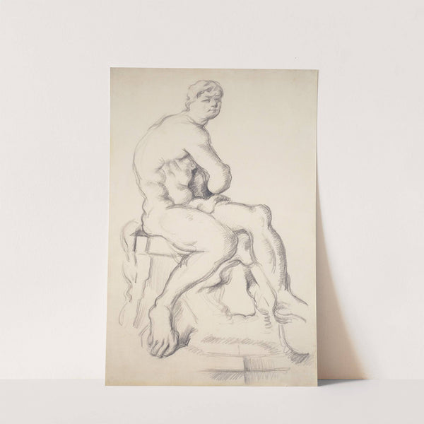 Hercules Resting (1884 – 1887) by Paul Cézanne