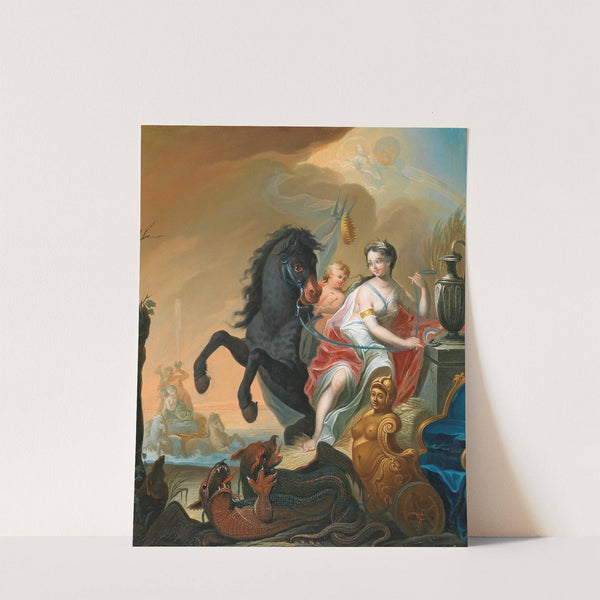 Hercules saving Hesione by Josef Adam Ritter von Mölck