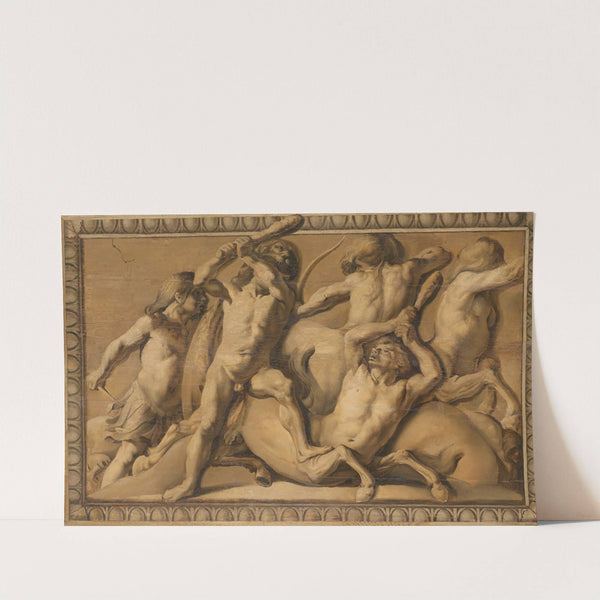 Hercules Slays the Centaurs (Jupiter Defeating the Centaurs) by Jacob van Campen