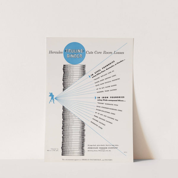 Hercules Truline Binder Cuts Core Room Losses by Hercules Incorporated