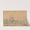 Herdsmen in an Italian Landscape by Nicolaes Pietersz. Berchem
