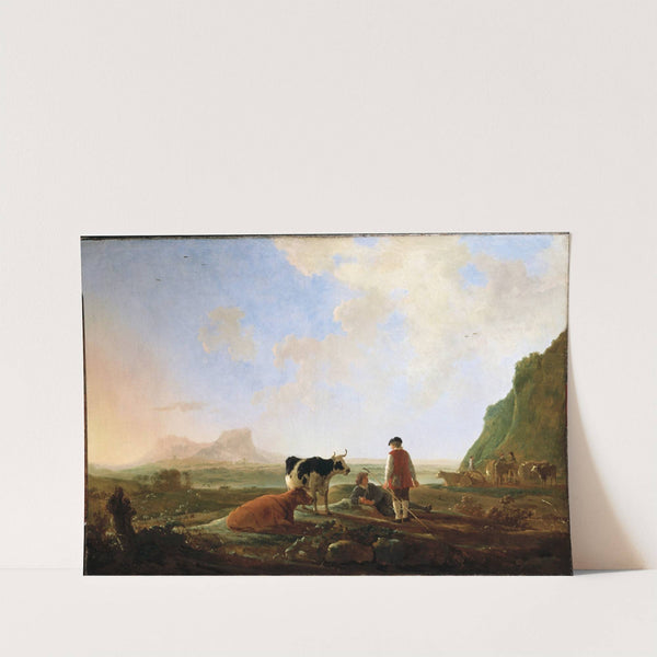 Herdsmen with Cows by Aelbert Cuyp
