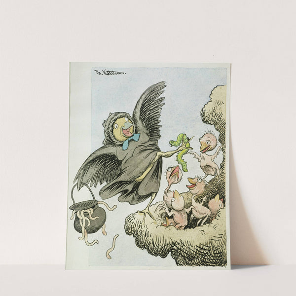 Here Is The Food Kids by Theodor Kittelsen