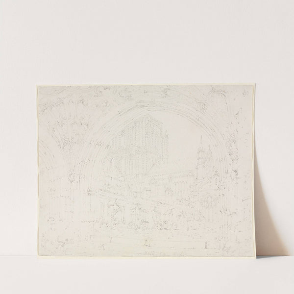 Hereford Cathedral (c. 1793) by Joseph Mallord William Turner