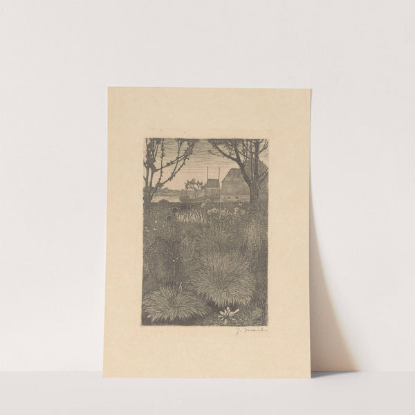 Herfsttuin (1916) by Jan Mankes