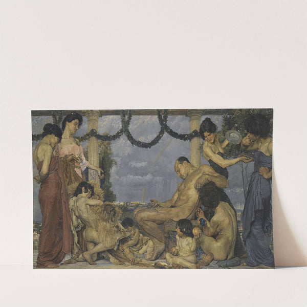 Herkules Bei Omphale by Otto Greiner