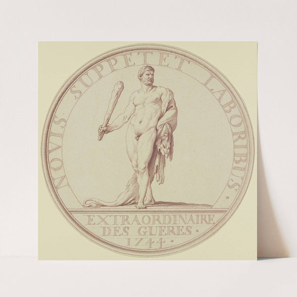 Herkules mit Fell und Keule (ca 1744) by Edmé Bouchardon