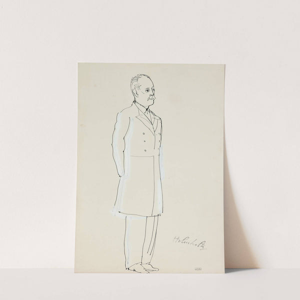 Hermann von Hermholtz, Etude pour La fée électricité (circa 1937) by Raoul Dufy