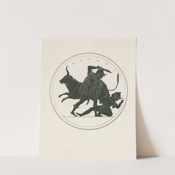 Hermes battling Argus (1844-1861) by Alexis Louis Pierre Housselin