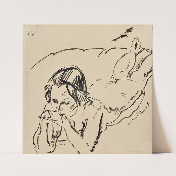 Hermine David by Jules Pascin