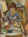 Hermine David Devant La Table