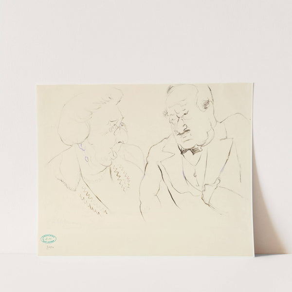 Hermine Feist-Wollheim and Marczell von Nêmes (1929-1931) by Rudolf Grossmann