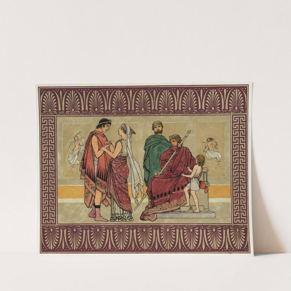 Hermione asking Polixenes to stay by Owen Jones