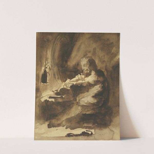 Hermit by Petrus van der Velden