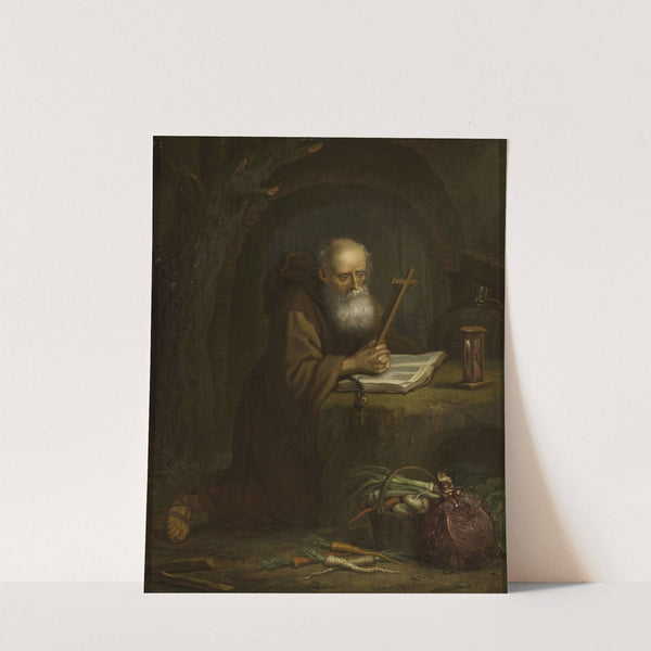 Hermit praying by Balthasar Beschey