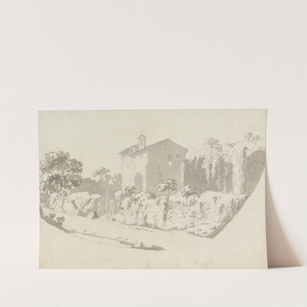 Hermitage Near Albano (1782) by George Howland Beaumont