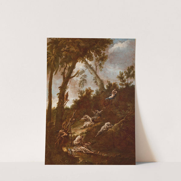 Hermits (Anachorets) (1712-1715) by Alessandro Magnasco