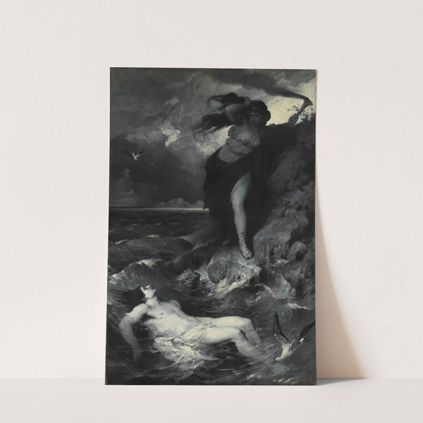 Hero and Leander (1875) by Ferdinand Keller