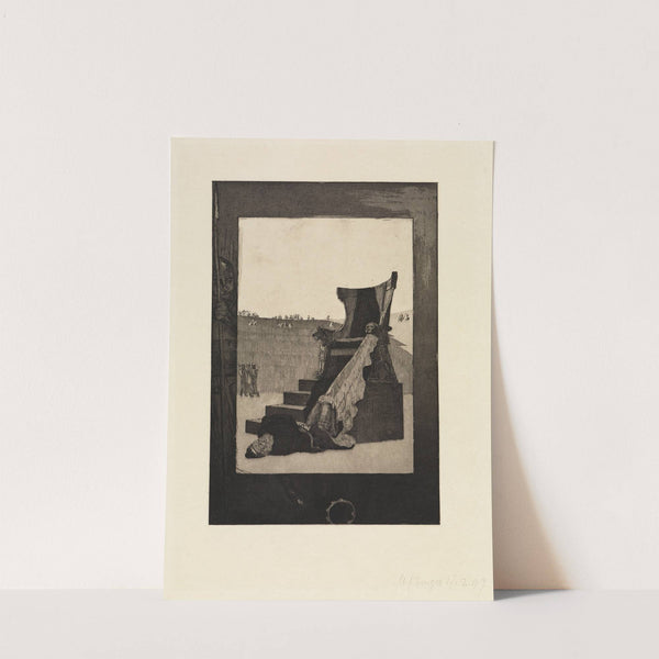 Herodes (Vom Tode, Erster Theil, Opus XI, Blatt 6) (1889-1897) by Max Klinger