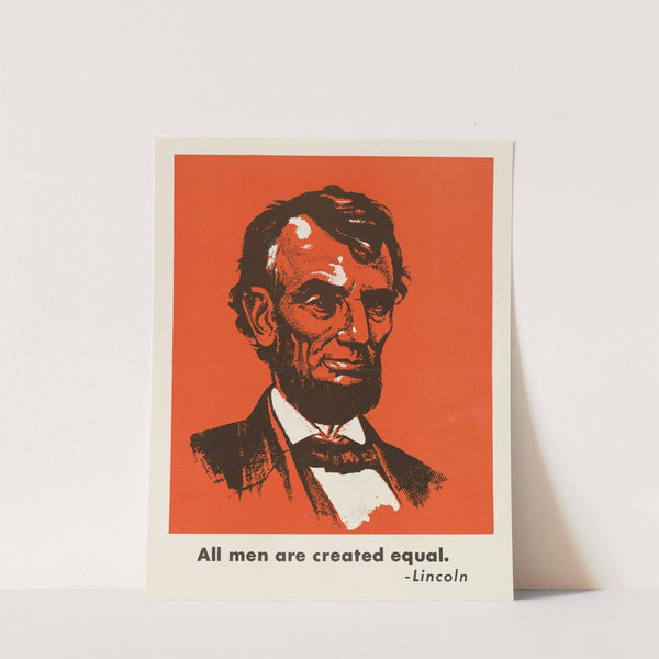 Heroes Day Posters: Lincoln by U.S. Information Agency