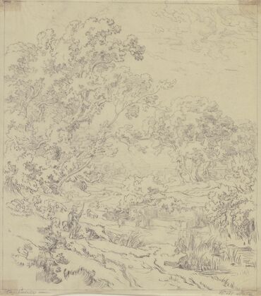 Heroische Landschaft mit Hirten