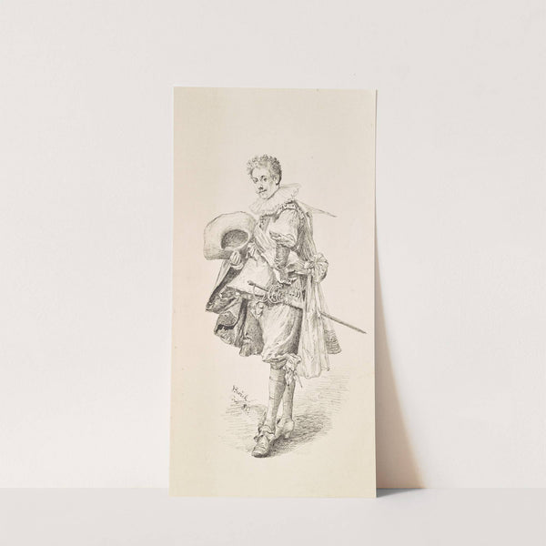 Herr in Renaissance-Kostüm und Halskrause (1880) by Václav Brožík