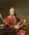 Herr mit Violine