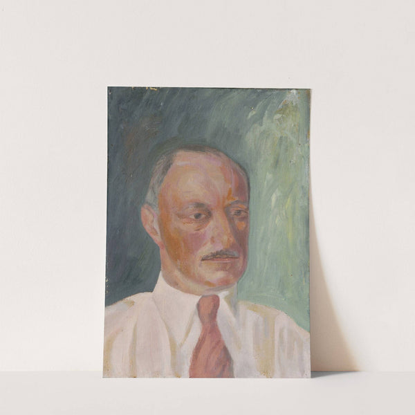 Herrenbildnis by Walther Gamerith