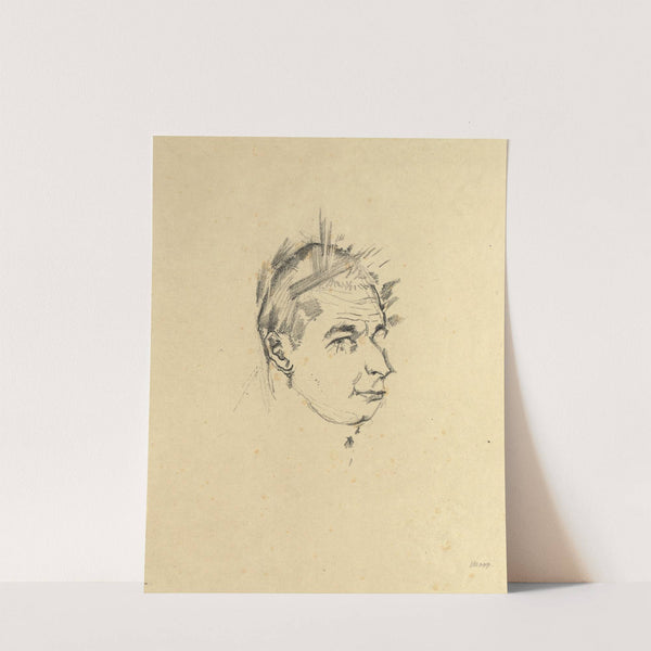 Herrenbildnis (1915) by Max Oppenheimer