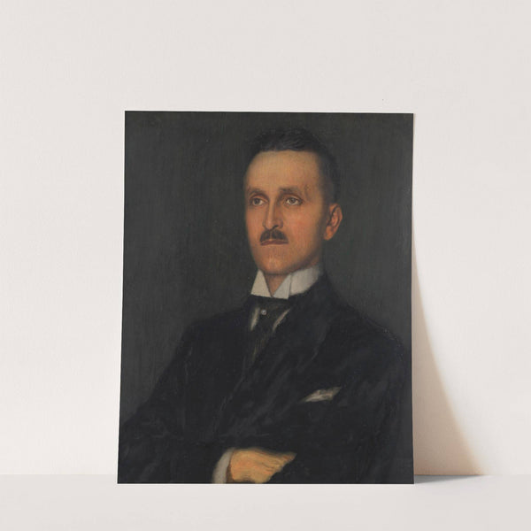 Herrenbildnis (Heinrich Butzer) (1921) by Franz von Stuck