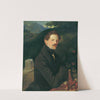 Herrenbildnis In Landschaft by Peter Johann Nepomuk Geiger