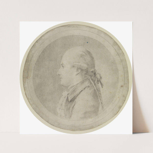 Herrenbildnis, rund (1776) by Josef Melling