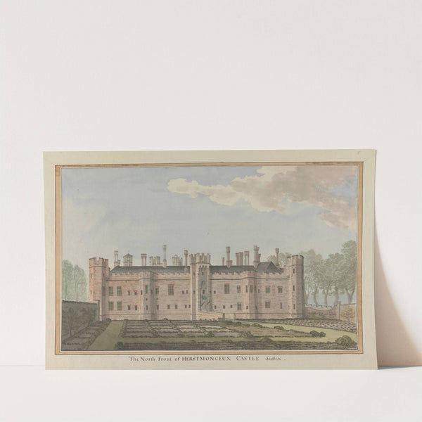 Herstmonceux Castle, East Sussex: The North Front by James Lambert of Lewes