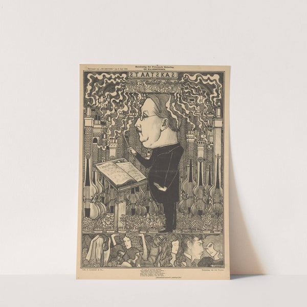 ‘Herziening der Personeele Belasting’ (1895) by Jan Toorop