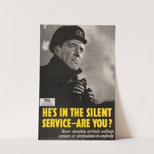 He's in the Silent Service - Are You by Anonymous