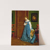 Hesitation (Madame Monteaux) (c. 1867) by Alfred Stevens