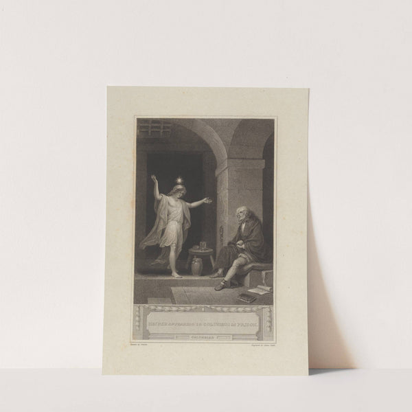 Hesper Appearing to Columbus in Prison by Robert Smirke