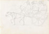 Hest og vogn med passasjerer (1842)